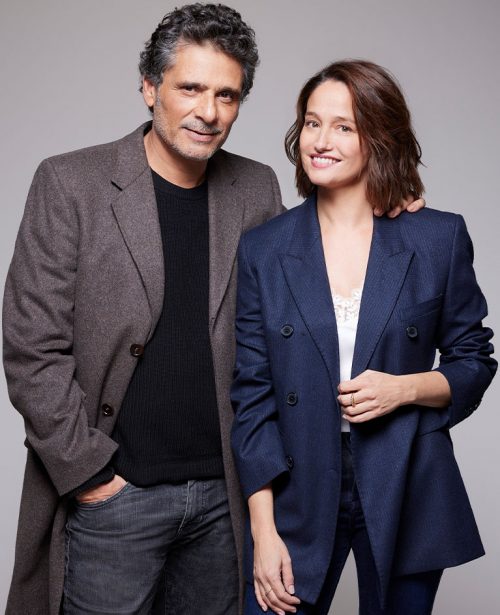 Sur la tête des enfants